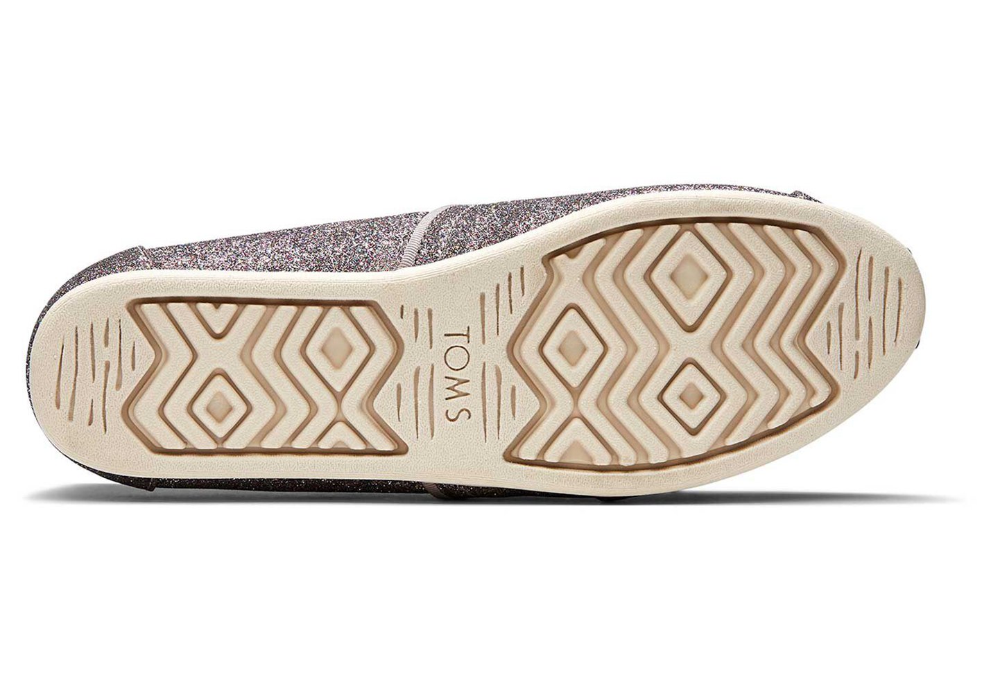 Toms Alpargata Glitter Espadrille Silver - Womens - 47523-ZALI